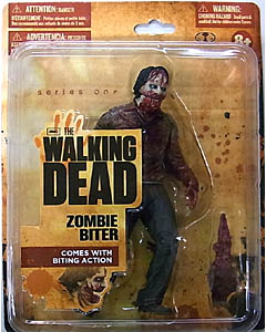 McFARLANE TOYS THE WALKING DEAD TV 5インチアクションフィギュア SERIES 1 ZOMBIE BITER [WALMART EXCLUSIVE PACKAGE]