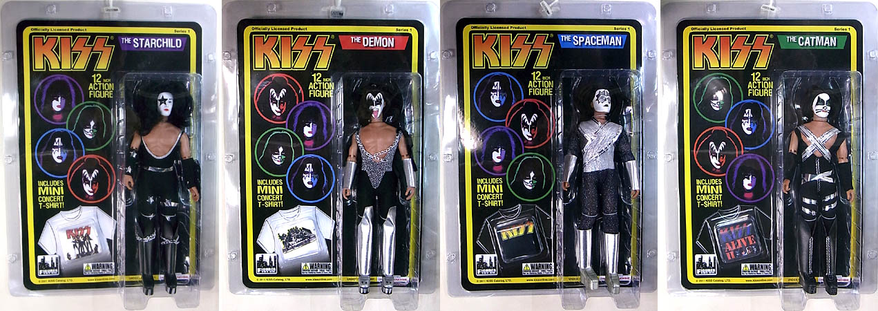 FIGURES TOY COMPANY KISS RETRO 12インチ SERIES 1 4種セット