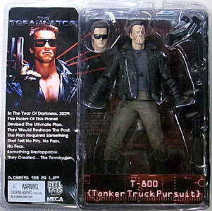 NECA TERMINATOR COLLECTION 7インチアクションフィギュア シリーズ3 THE TERMINATOR T-800 [TANKER TRUCK PURSUIT]