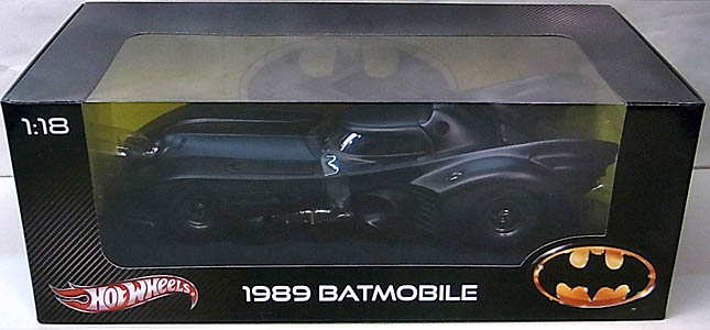 マテル ホットウィール 1/18スケール 1989年 ティム・バートン版 バットマン バットモービル ダイキャストミニカー ノーマル版