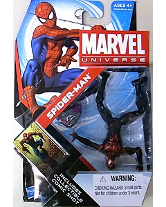 HASBRO MARVEL UNIVERSE SERIES 4 #007 VARIANT SPIDER-MAN [ULTIMATE COMICS]