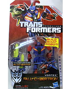 HASBRO TRANSFORMERS GENERATIONS FALL OF CYBERTRON DELUXE CLASS VORTEX [DECEPTICON BRUTICUS]