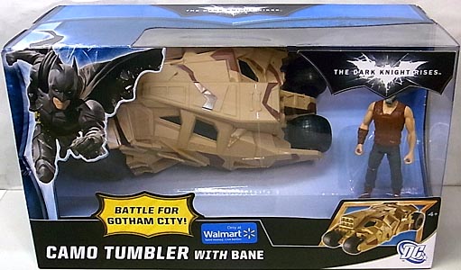 MATTEL 映画版 THE DARK KNIGHT RISES USAウォルマート限定 CAMO TUMBLER WITH BANE