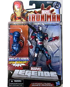 HASBRO MARVEL LEGENDS 2013 IRON MAN IRON MONGER SERIES LIEUTENANT COLONEL JAMES RHODES ブリスターハガレ＆台紙傷み特価