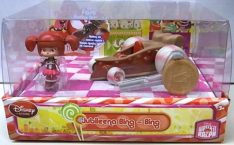 USAディズニーストア限定 WRECK-IT RALPH シュガーラッシュ RACER & RACE CAR JUBILEENA BING-BING