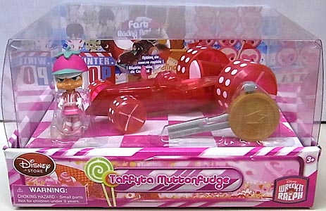 USAディズニーストア限定 WRECK-IT RALPH シュガーラッシュ RACER & RACE CAR TAFFYTA MUTTONFUDGE