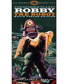 POLAR LIGHTS 1/12スケール FORBIDDEN PLANET ROBBY THE ROBOT [MOVIE POSTER EDITION] 組み立て式プラモデル