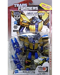 HASBRO TRANSFORMERS GENERATIONS DELUXE CLASS GOLDFIRE [COMIC BOOK INCLUDED]