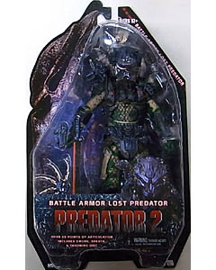 NECA PREDATORS 7インチアクションフィギュア シリーズ11 BATTLE ARMOR LOST PREDATOR ブリスター傷み特価