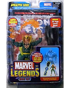 TOYBIZ MARVEL LEGENDS 12 APOCALYPSE SERIES IRON FIST [BUILD PARTS VARIANT]