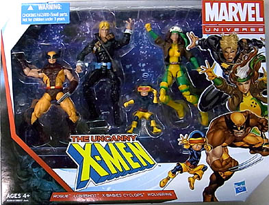 HASBRO MARVEL UNIVERSE 4PACK THE UNCANNY X-MEN