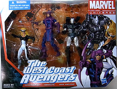 HASBRO MARVEL UNIVERSE 3PACK THE WEST COAST AVENGERS