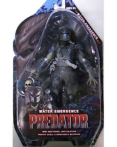 NECA PREDATORS 7インチアクションフィギュア シリーズ9 PREDATOR JUNGLE HUNTER [WATER EMERGENCE] 台紙＆ブリスター傷み特価