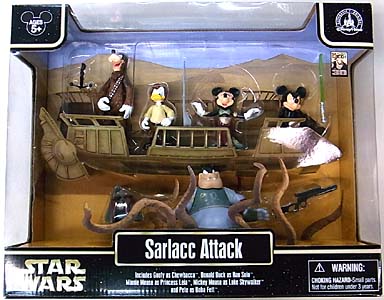 STAR WARS USAディズニーテーマパーク限定 フィギュア SARLACC ATTACK 5PACK