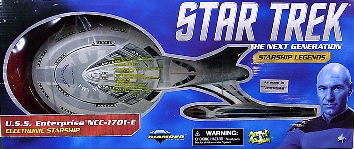 DIAMOND SELECT STAR TREK THE NEXT GENERATION STARSHIP LEGENDS U.S.S. ENTERPRISE NCC-1701-E