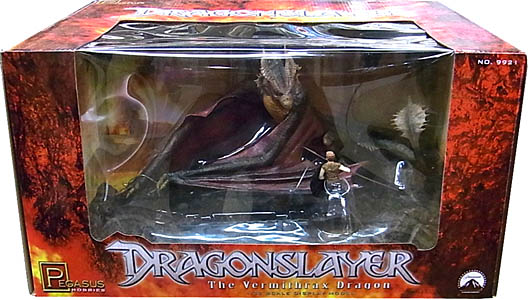 PEGASUS HOBBIES 1/32スケール DRAGON SLAYER THE VERMITHRAX DRAGON 塗装、組み立て済み完成品