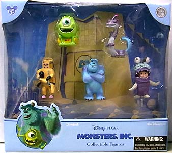 DISNEY USAディズニーテーマパーク限定 FIGURE SET MONSTERS, INC.