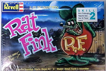 REVELL ED ROTH RAT FINK 組み立て式プラモデル