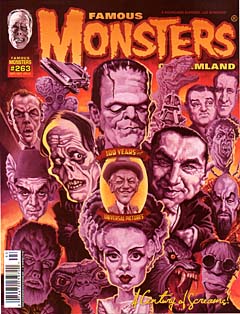 FAMOUS MONSTERS OF FILMLAND #263 [100 YEARS OF UNIVERSAL PICTURES COVER]