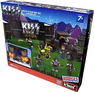 K'NEX KISS MONSTER ROCK STAGE BIG RIG BUILDING SET