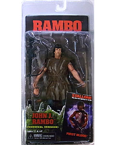 NECA RAMBO 7インチアクションフィギュア シリーズ1 JOHN J. RAMBO [SURVIVAL VERSION]