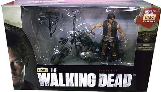 McFARLANE TOYS THE WALKING DEAD TV 5インチアクションフィギュア SERIES 5 DARYL DIXON & CHOPPER BOX SET