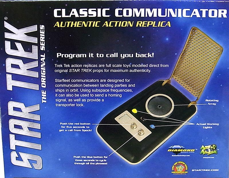 Diamond Select Star Trek The Original Series Communicator 
