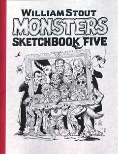 WILLIAM STOUT MONSTERS SKETCH BOOK VOL.5