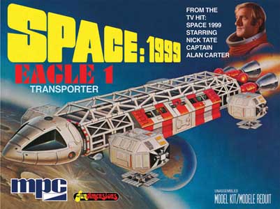 MPC 1/72スケール スペース1999 イーグル1 トランスポーター 組み立て式プラモデル