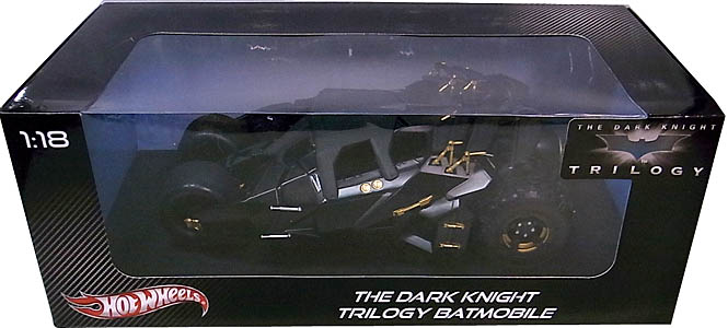 MATTEL HOT WHEELS 1/18スケール 映画版 THE DARK KNIGHT TRILOGY BATMOBILE