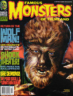FAMOUS MONSTERS OF FILMLAND #223