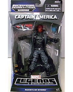 HASBRO MARVEL LEGENDS 2014 INFINITE SERIES CAPTAIN AMERICA AGENTS OF HYDRA RED SKULL