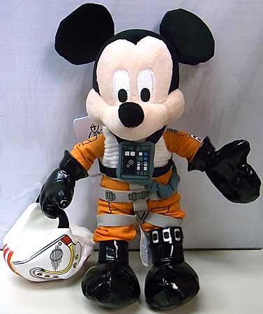 STAR WARS USAディズニーテーマパーク限定 9インチ X-WING PILOT MICKEY MOUSE PLUSH