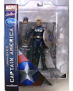 DIAMOND SELECT MARVEL SELECT USAディズニーストア限定 映画版 CAPTAIN AMERICA: THE WINTER SOLDIER CAPTAIN AMERICA [UNMASKED]