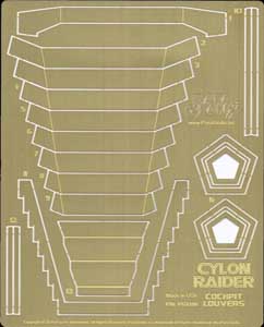 PARAGRAFIX メビウスモデル 1/32スケール 旧作:宇宙空母ギャラクティカ サイロンレイダー用 エッチングパーツ / PGX186
