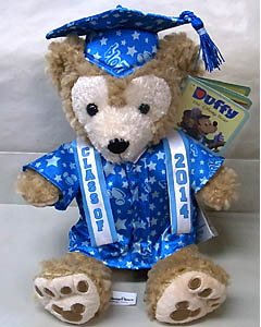 在庫処分特価 DISNEY USAディズニーテーマパーク限定 DUFFY THE DISNEY BEAR 12INCH DUFFY THE DISNEY BEAR GRADUATION 2014