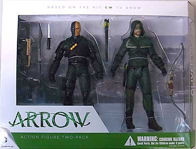 DC COLLECTIBLES ARROW OLIVER QUEEN & DEATHSTROKE 2-PACK