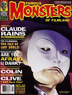 FAMOUS MONSTERS OF FILMLAND #208 特価