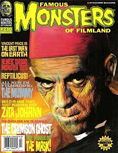 FAMOUS MONSTERS OF FILMLAND #230