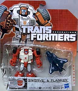 HASBRO TRANSFORMERS GENERATIONS LEGENDS CLASS SWERVE & FLANKER