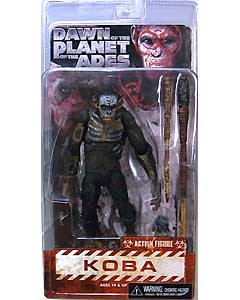 NECA DAWN OF THE PLANET OF THE APES 7インチアクションフィギュア シリーズ1 KOBA