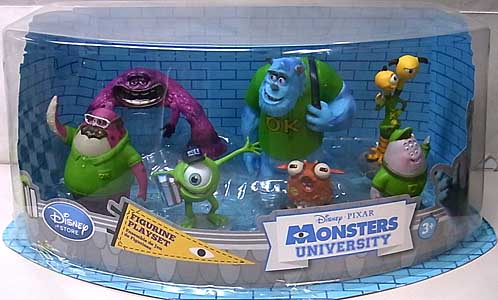 USA DISNEY STORE 限定 FIGURINE PLAYSET MONSTERS UNIVERSITY