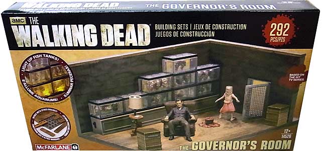 McFARLANE TOYS THE WALKING DEAD TV USA TOYSRUS限定 BUILDING SETS THE GOVERNOR'S ROOM
