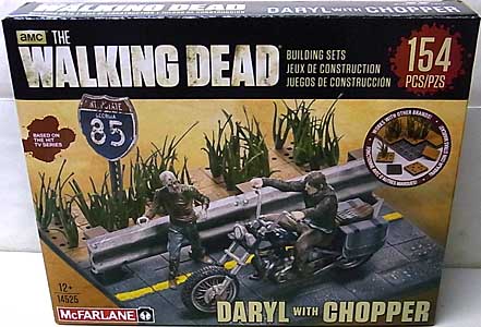 McFARLANE TOYS THE WALKING DEAD TV USA TOYSRUS限定 BUILDING SETS DARYL WITH CHOPPER