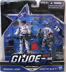 HASBRO G.I.JOE 50TH ANNIVERSARY 2PACK ARCTIC AMBUSH 台紙傷み＆ブリスターハガレ特価