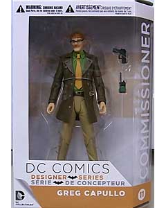 DC COLLECTIBLES DC COMICS DESIGNER SERIES GREG CAPULLO COMMISSIONER GORDON パッケージ傷み特価