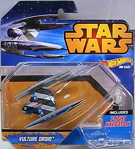 MATTEL HOT WHEELS STAR WARS DIE-CAST VEHICLE VULTURE DROID 台紙傷み特価