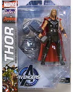 DIAMOND SELECT MARVEL SELECT 映画版 AVENGERS: AGE OF ULTRON THOR パッケージ傷み特価