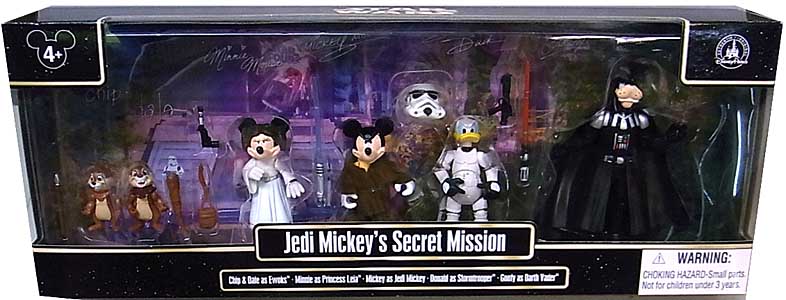 STAR WARS USAディズニーテーマパーク限定 フィギュア JEDI MICKEY'S SECRET MISSION ワケアリ特価