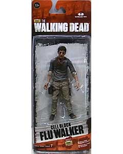 McFARLANE TOYS THE WALKING DEAD TV 5インチアクションフィギュア SERIES 7.5 CELL BLOCK FLU WALKER